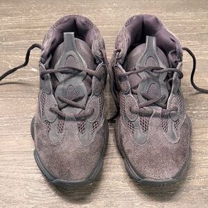 Yeezy 500 black suede